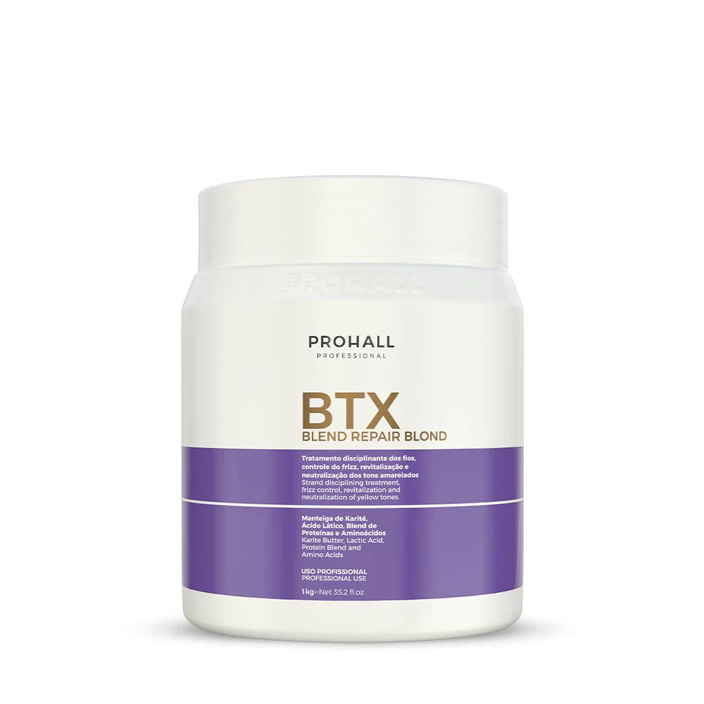 Brazilian Botox Blend Repair - Hair Treatment Antifrizz and Smoothing 1kg - Hair Blond