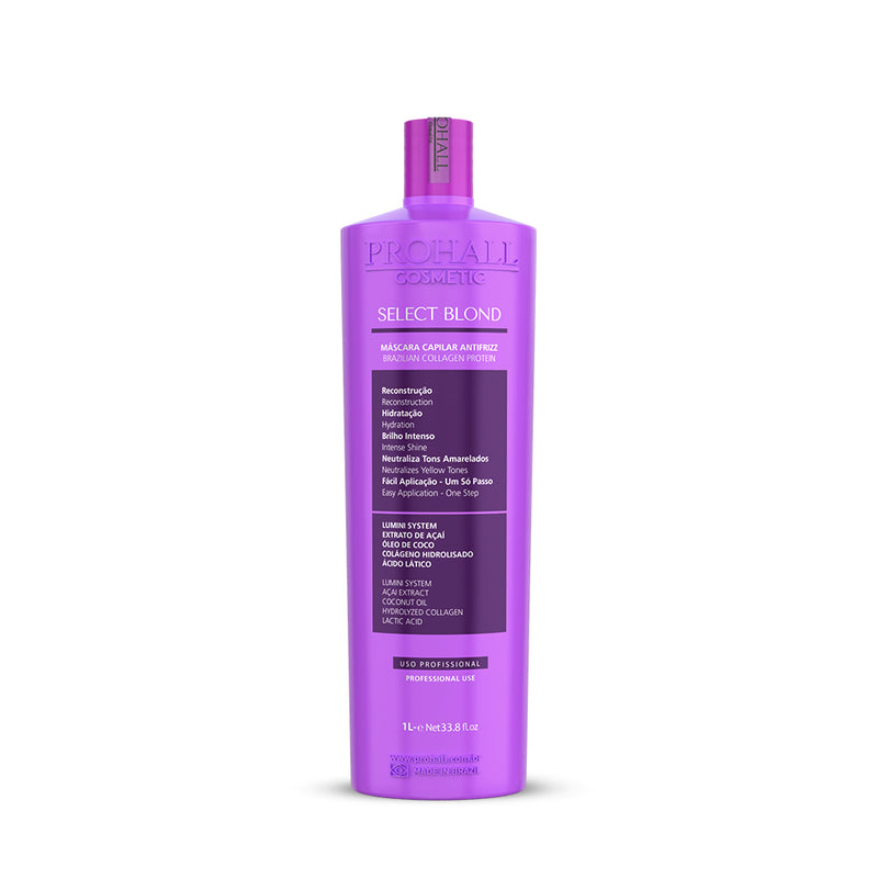 Organic Brazilian Protein Smoothing Treatment - Select Blond 1L - Hair Blond