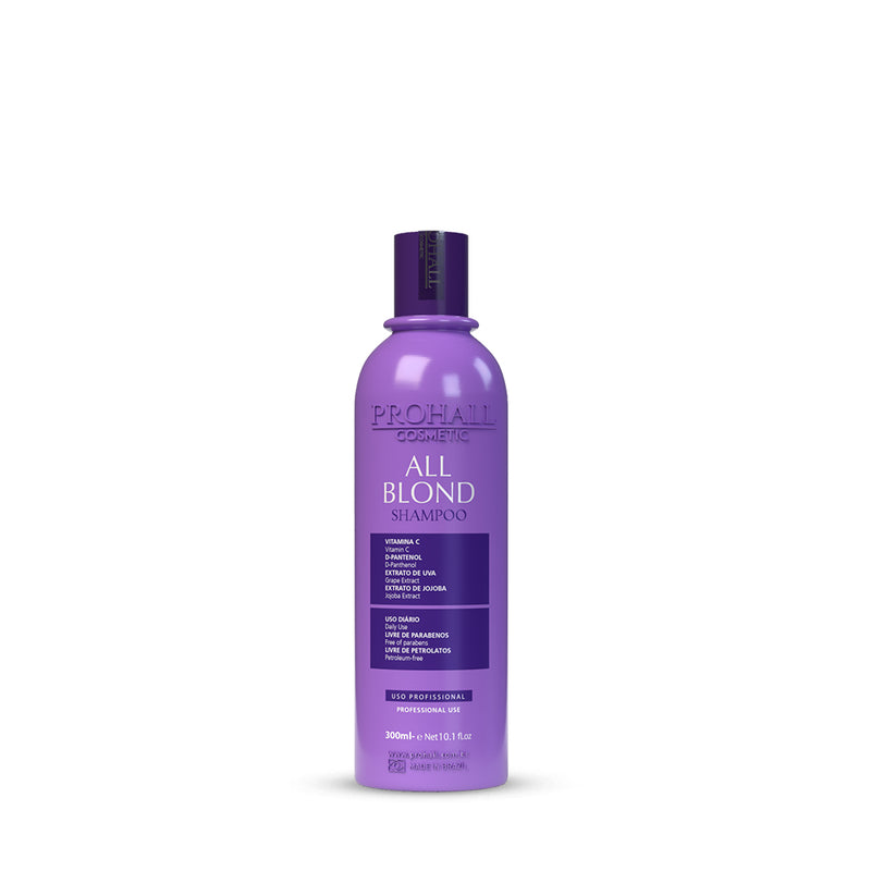 Shampoo Matizador e Manutenção para Loiros All Blond 300ml